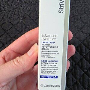 StriVectin advanced hydration Lactic Acid Nightly Retexturizing Serum